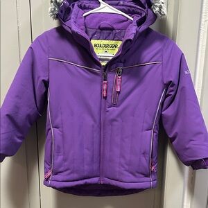 Boulder Gear Purple Kids' Ski Jacket size 5